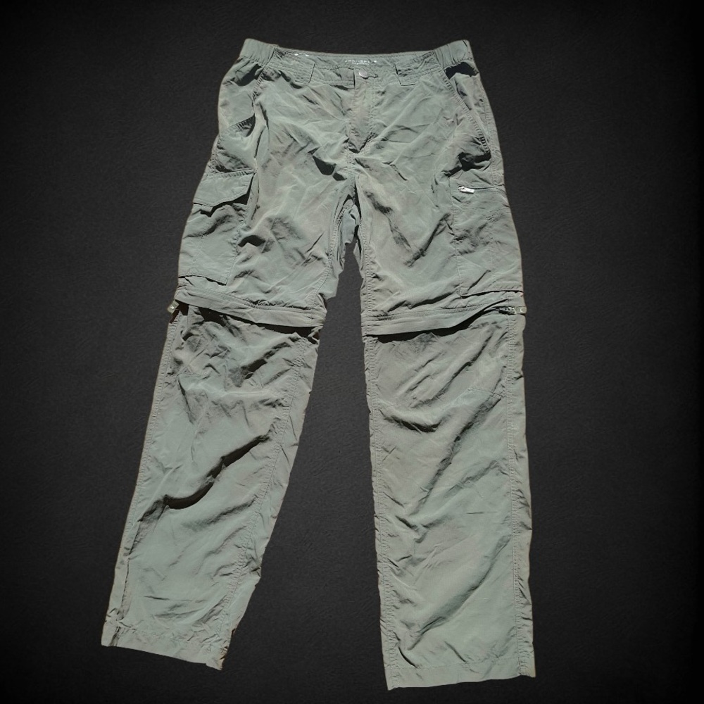 Columbia Omnishade Men's Cargo Convertible Pants - Green 32/30